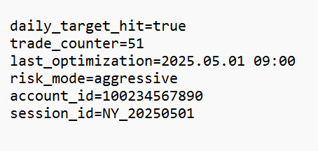 Human-readable .kv file opened in a text editor