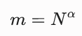 Formula for number of low frequencies to include in regression calculation.
