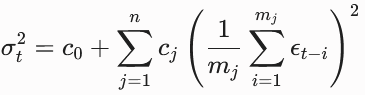 HARCH formula