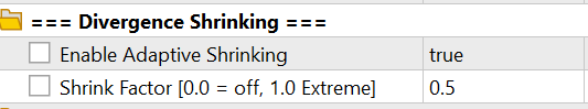 Testing adaptive shrink_inputs Testing adaptive shrink_inputs