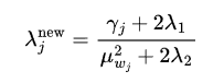 precision weights lambda precision weights lambda