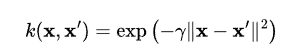 rbf kernel rbf kernel