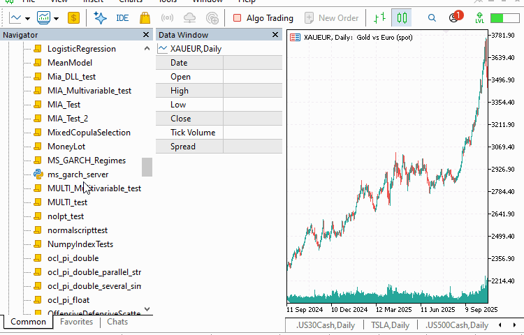 MS-GARCH Pipeline Execution MS-GARCH Pipeline Execution