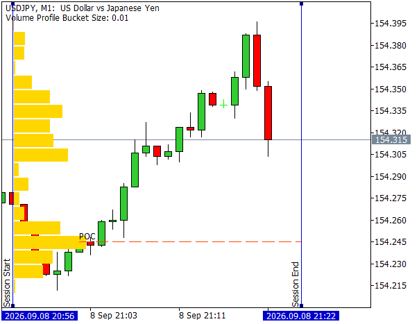 Session Volume Profile