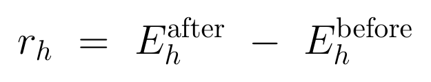 r_h = E_h^after − E_h^before