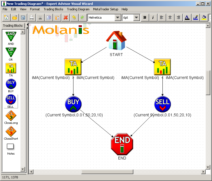 Fig. 10. Bloques conectados