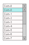 Fig. 8.2. Drop-Down List Expanded