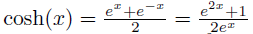 图 11. 双曲余弦等式