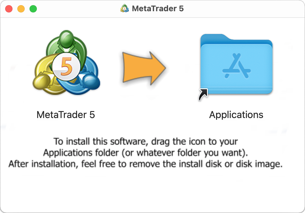 Installazione di MetaTrader 5 su MacOS