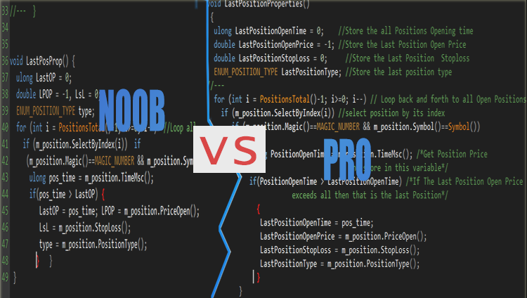 Noob vs Pro