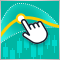 Indicators with on-chart interactive controls