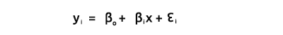 équation de forme scalaire du modèle linéaire