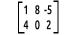 Exemple de matrice