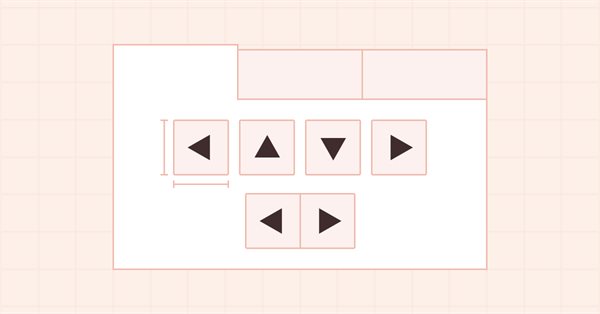 DoEasy. Controls (Part 17): Cropping invisible object parts, auxiliary arrow buttons WinForms objects