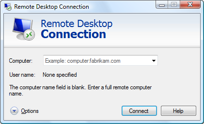 Remote Desktop Connection