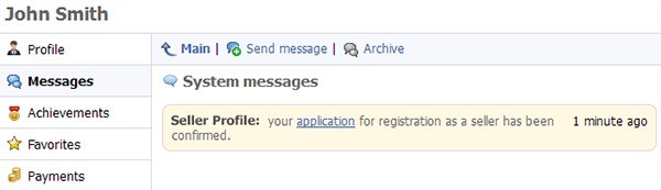 The application has been approved The application has been approved