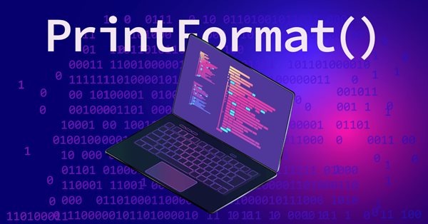 PrintFormat() studieren und vorgefertigte Beispiele anwenden