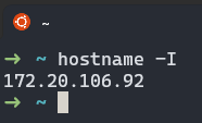 Windows Subsystem For Linux - Getting the WSL Hostname