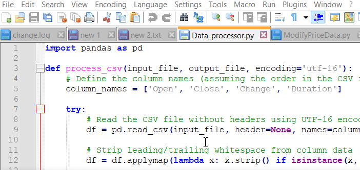 Open program folder in Cmd when using Notepad++
