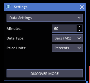 data settings