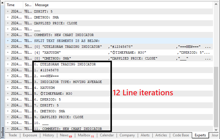 COMMAND ITERATIONS