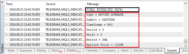 ORGANIZED LOG