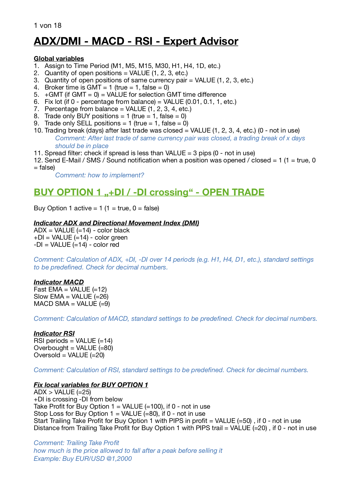 Adx Dmi Macd Rsi Expert Advisor An Order To Develop The Trading Robot At Mql5 Community Freelance Service En Adx Dmi Macd Rsi Expert Advisor An Order To Develop The Trading Robot At Mql5 Community Freelance Service En