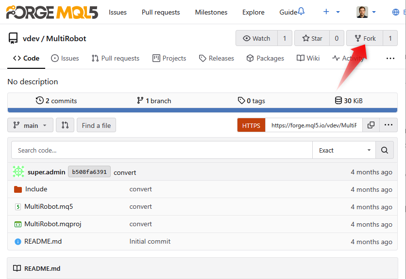 Searching and cloning projects Searching and cloning projects