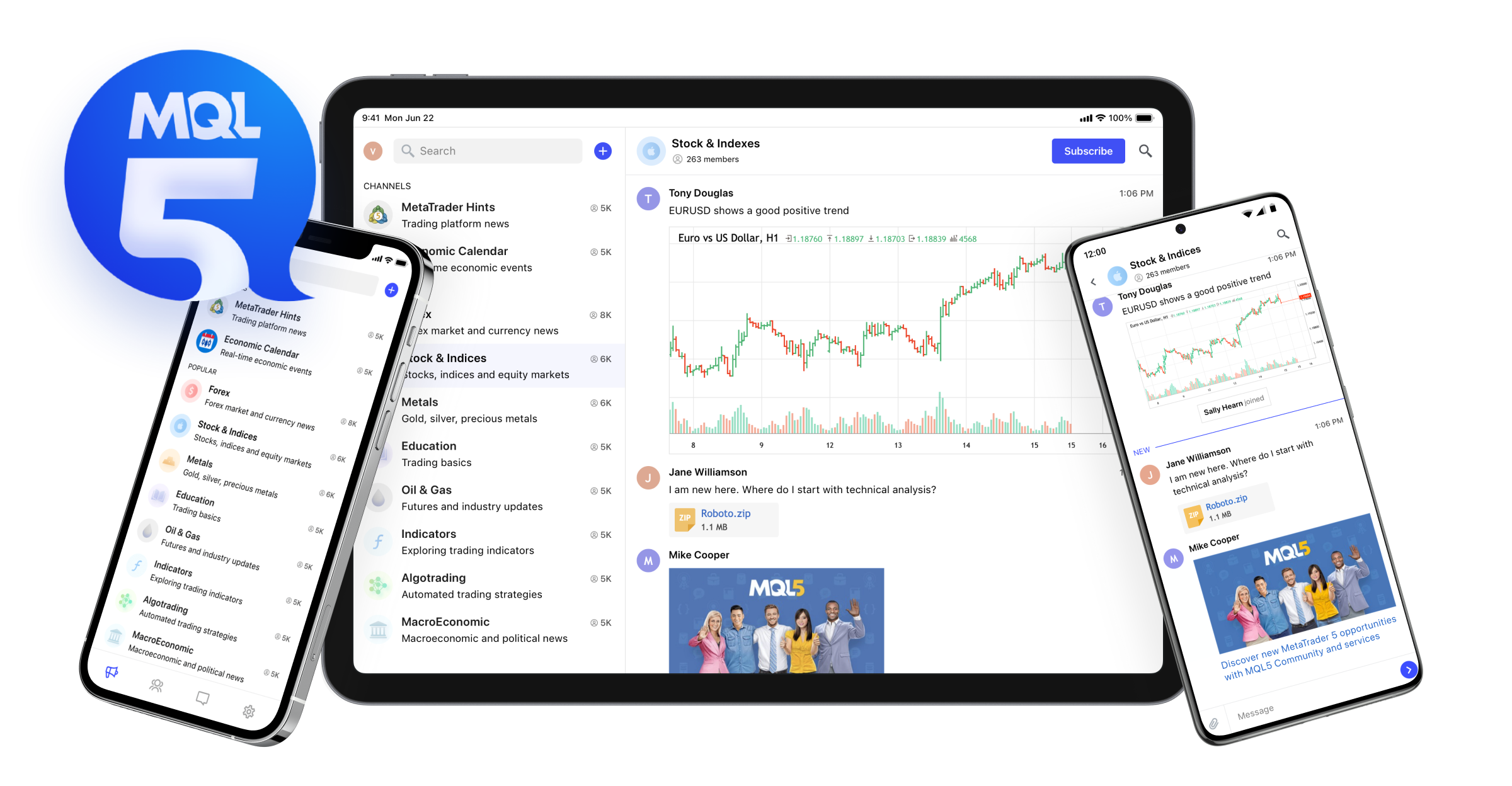 MetaQuotes, yatırımcılar için finans haberleri ve analiz ipuçları içeren bir mesajlaşma uygulaması yayınladı