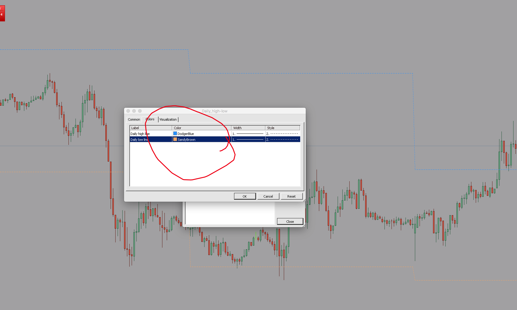 Problem With Mt5 Platform Can T Change Colours Indices General Mql5 Programming Forum