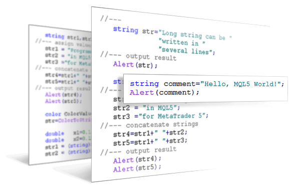 Fundamentos de programación en MQL5 - Cadenas de caracteres