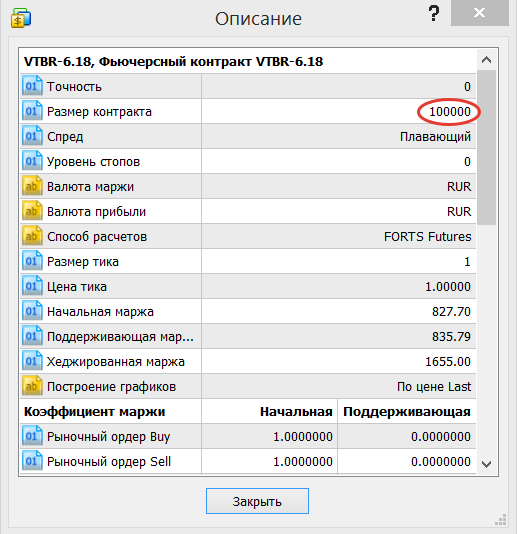 VTBR-6.18 specification