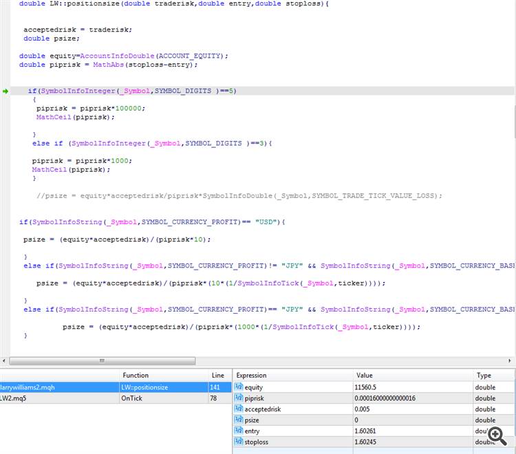 Before rounding functions