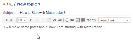 Click Translate Button on the Editor's Panel