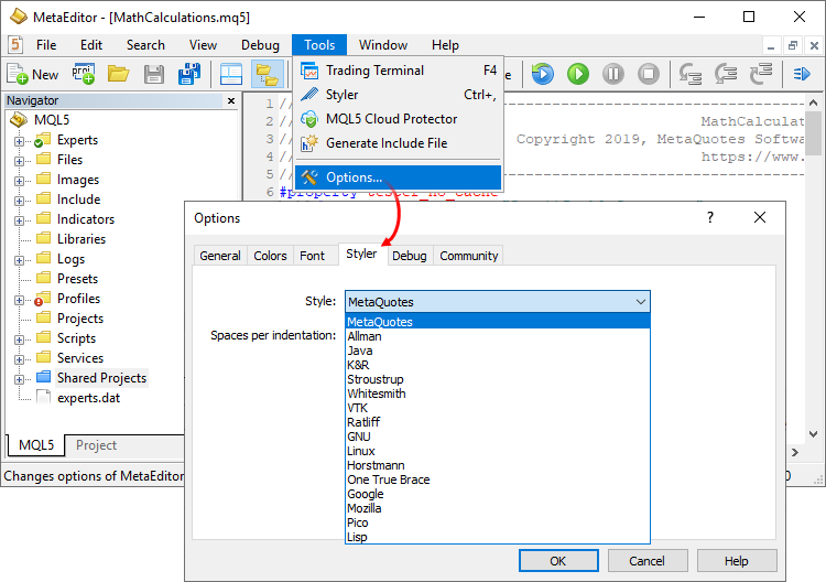 MetaTrader 5 build 2170: области видимости в MQL5 и глобальное обновление тестера стратегий