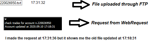 WebRequest delay problem