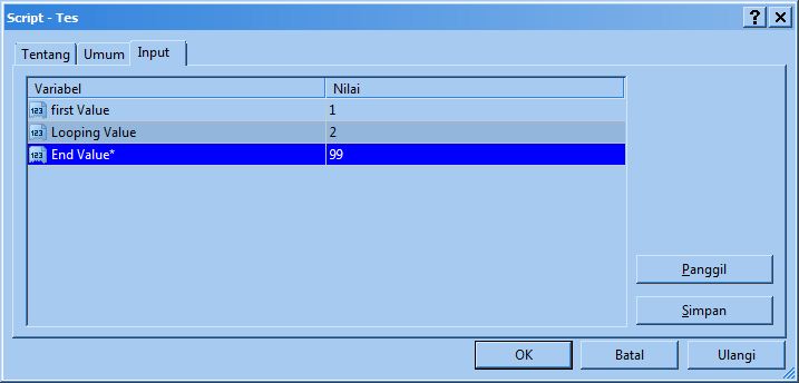 this input
