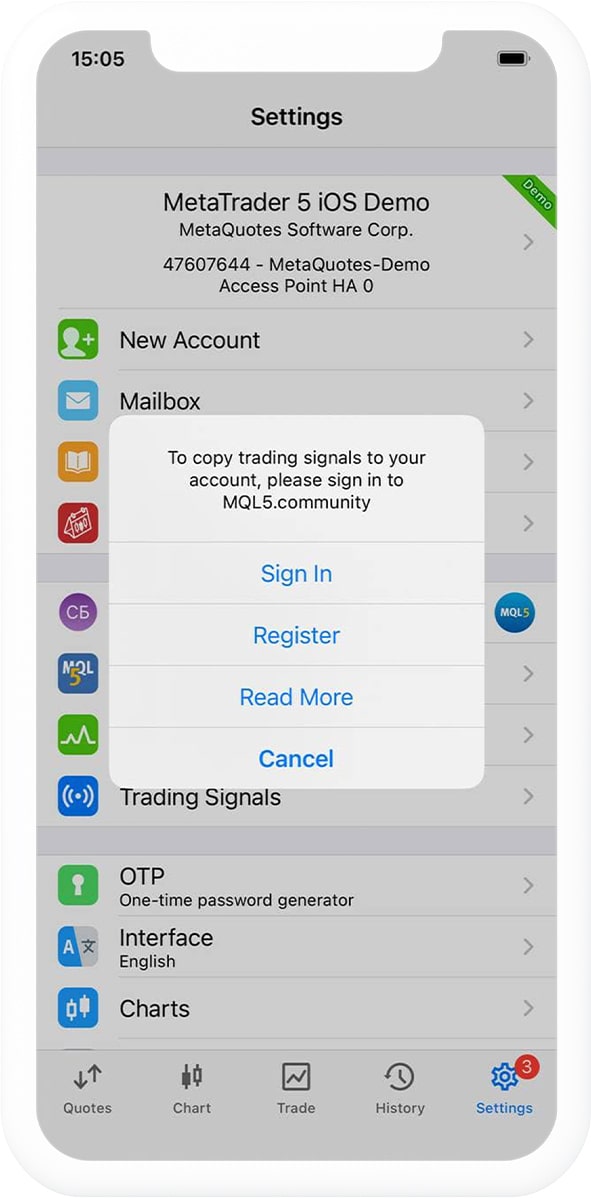输入您MQL5.com账户的登录名和密码