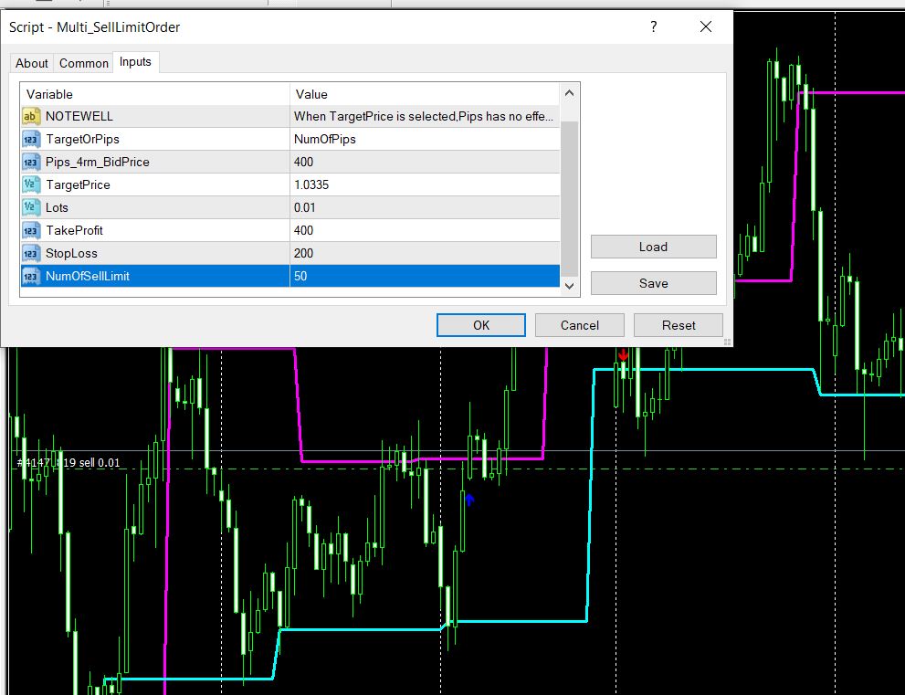 Multi SellLimitOrders & Multi SellStopOrders