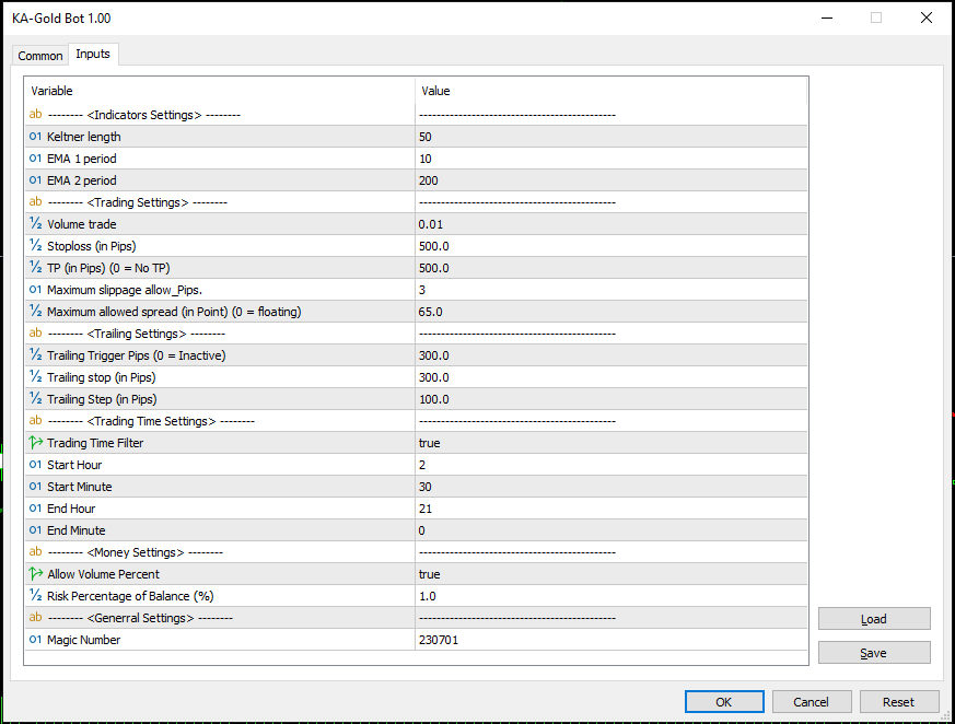KA-Gold Bot MT5