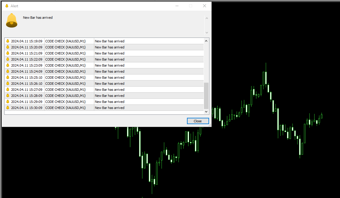 A Code block to detect A "New Candle/Bar" using bars history (very effective way)