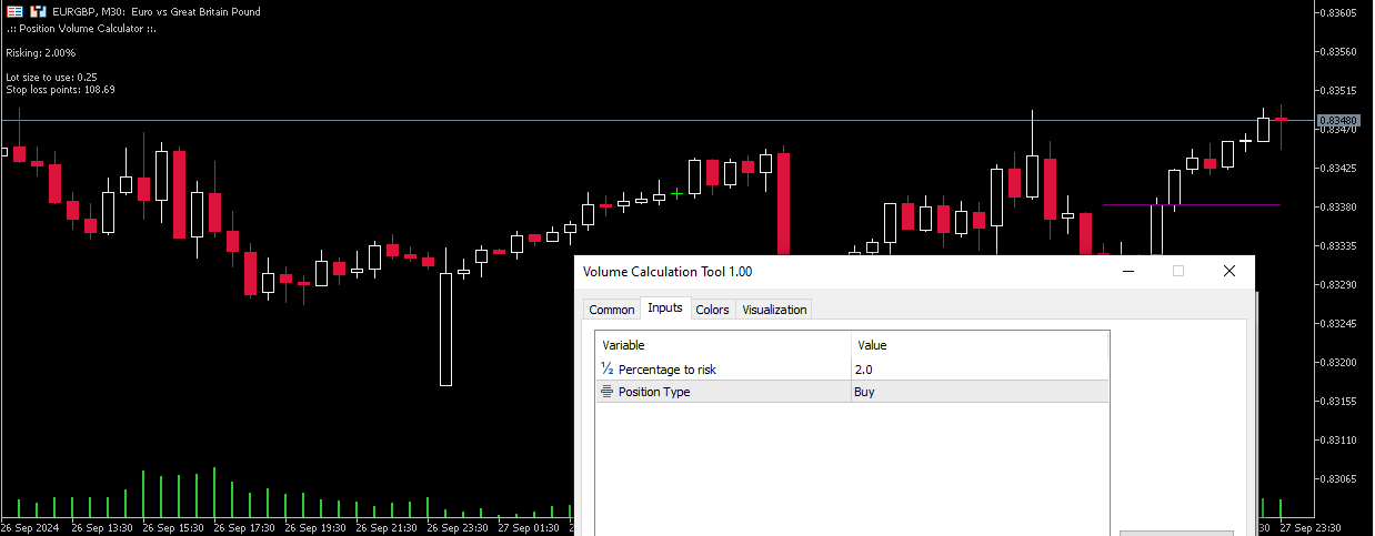 Trade Volume Calculation Tool