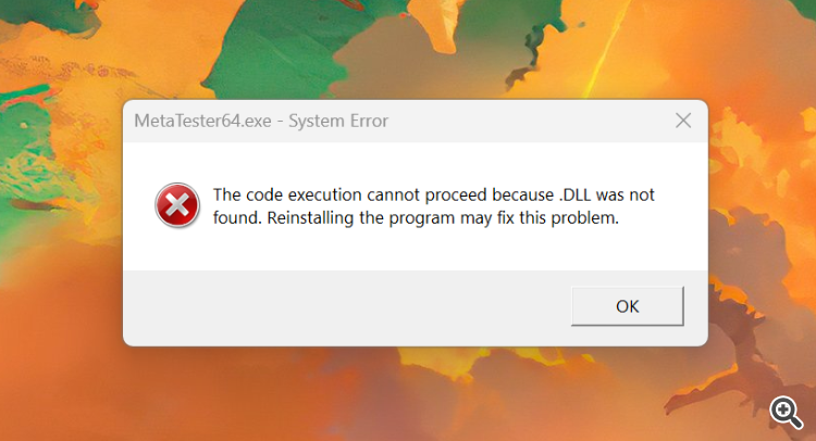 DLL not found