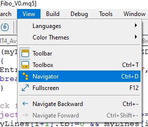 Statusbar missing