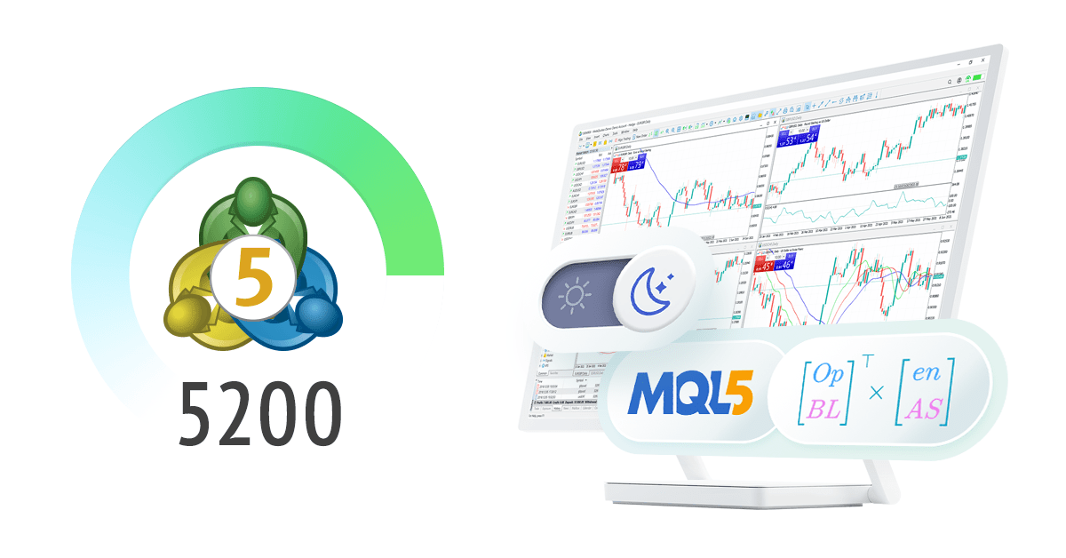 새로운 MetaTrader 5 플랫폼 빌드 5200: MQL5에서 확장된 OpenBLAS 지원 및 향상된 제어 기능