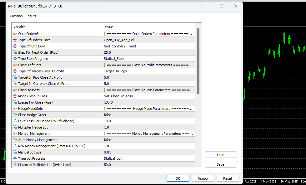 MT5-BuildYourGridEA