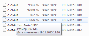 TickCompressor - со сжатием 1 тика до 2-3 байт в срднем