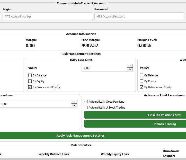 Создание системы удаленного управления рисками на Python
