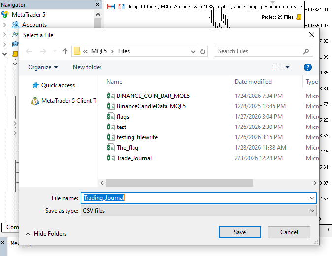 Introduction to MQL5 (Part 39): Beginner Guide to File Handling in MQL5 (I)