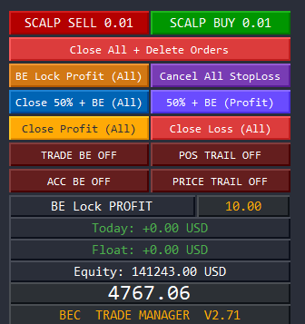 BEC Lockin Dashboard Manager